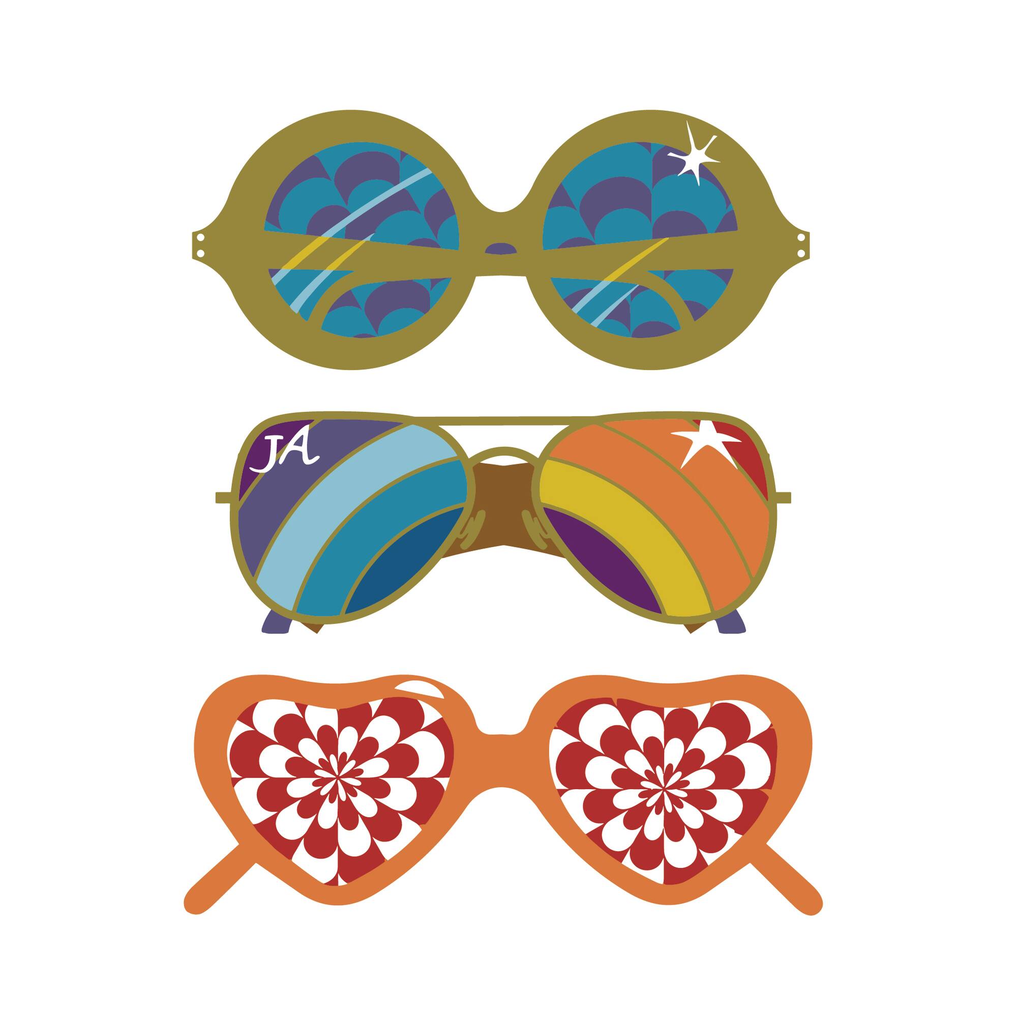Jonathan Adler x Michaels 5" x 7" Glasses Paint-By-Number Acrylic Surface Kit
